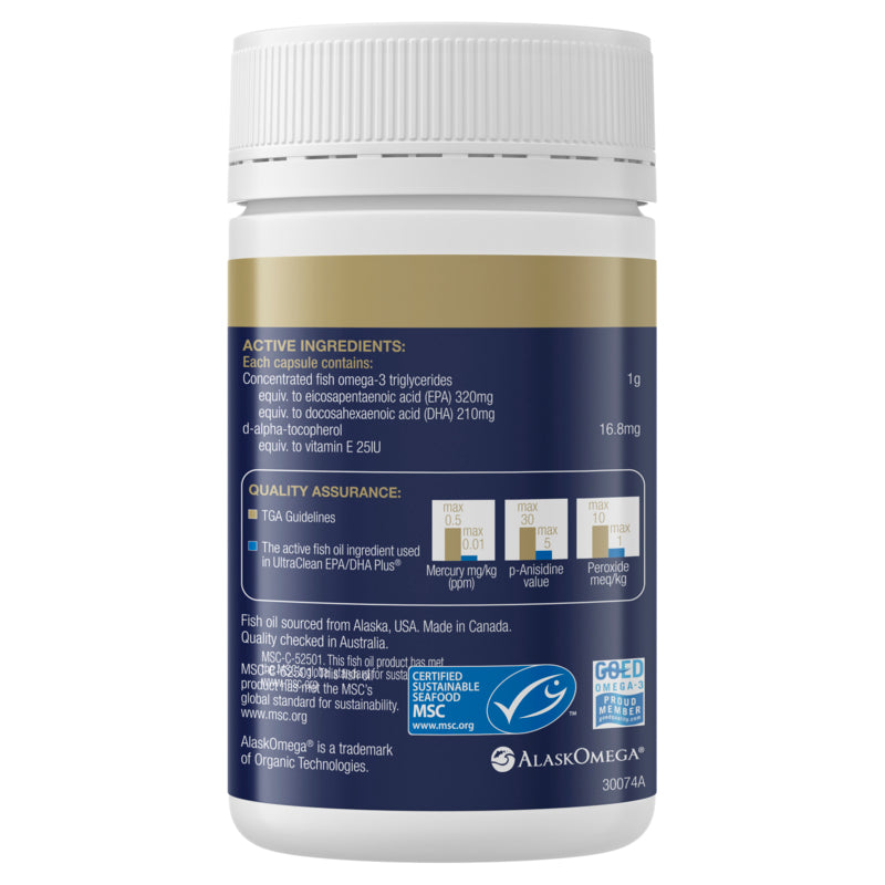 BioCeuticals UltraClean EPA/DHA Plus 120 Soft Capsules