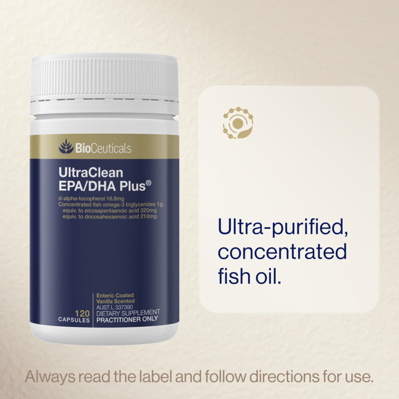 BioCeuticals UltraClean EPA/DHA Plus 120 Soft Capsules