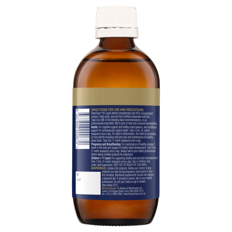 BioCeuticals UltraClean 85 Liquid 200ml