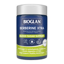 Bioglan Berberine Xtra supplement container on a white background