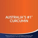 Orange background with white text claiming 'Australia's