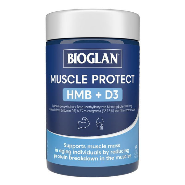 Bioglan Muscle Protect HMB + D3 Powder 150g