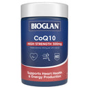 Bioglan CoQ10 supplement container on a white background