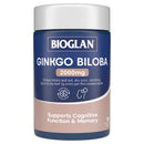 Bioglan Ginkgo Biloba supplement container on a white background