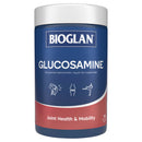 Bioglan Glucosamine supplement container on a white background