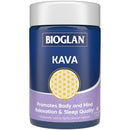 Bioglan Kava supplement bottle on a white background