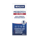 Bioglan Platinum Probiotics 60+ Years packaging on a white background