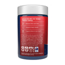 Bioglan Red Krill Oil supplement container with label on a white background