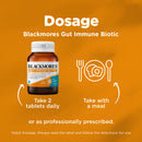 Blackmores Gut Immune Biotic - 60 Tablets