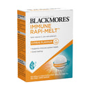 Blackmores Immune Rapi-Melt supplement packaging on a white background