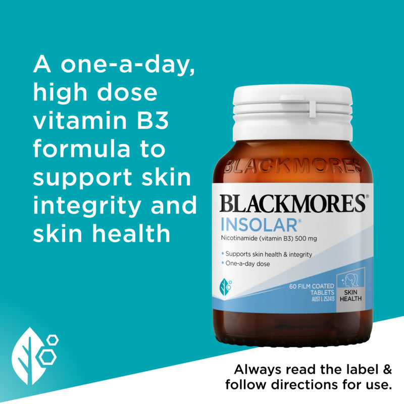 Blackmores Insolar High Strength B3 60 Tablets