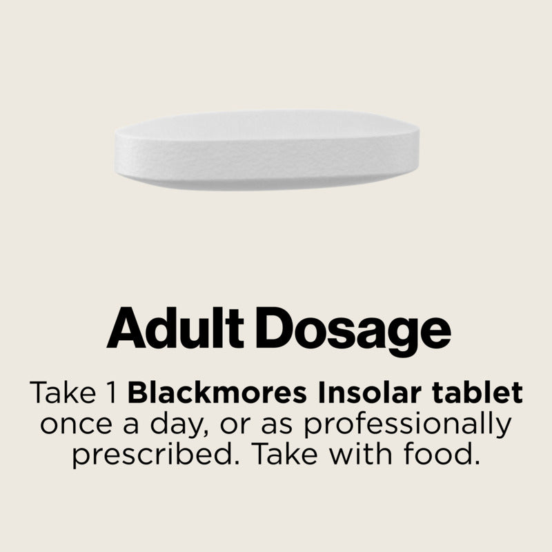 Blackmores Insolar High Strength B3 60 Tablets