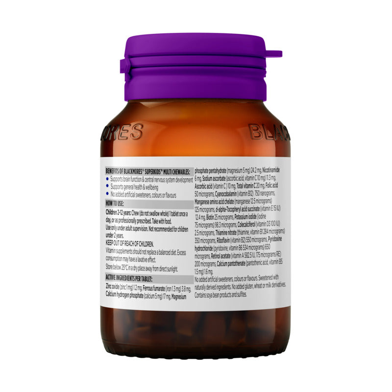 Blackmores Superkids Multi Chewables 60