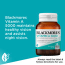 Blackmores Vitamin A 5000Iu 150 Capsules