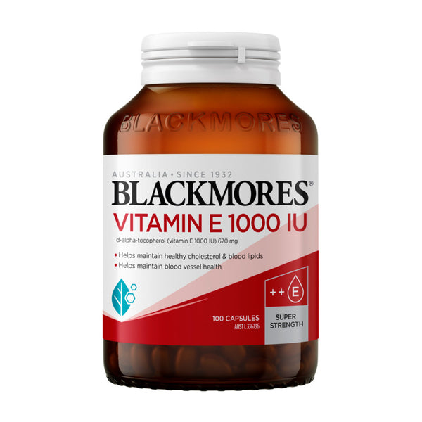Blackmores Vitamin E 1000Iu 100 Capsules