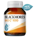 Blackmores Bio C 1000 supplement bottle on a white background