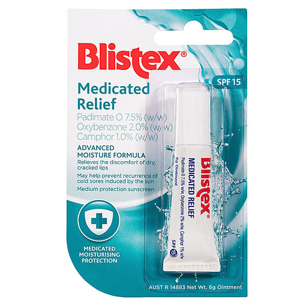 Blistex Medicated Relief SPF15 6.0g