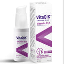 VitaQIK Liposomal Spray Vitamin B12 with packaging on a white background