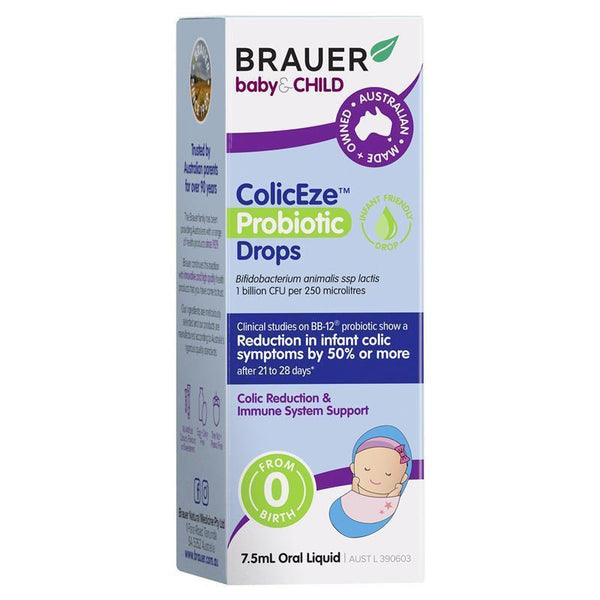 Brauer Baby ColicEze Probiotic Drops 7.5ml