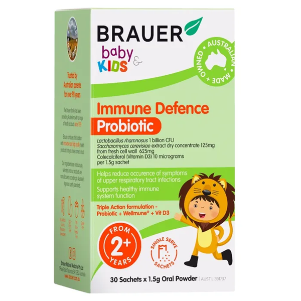 Brauer Kids Immune Probiotic 30 Sachets
