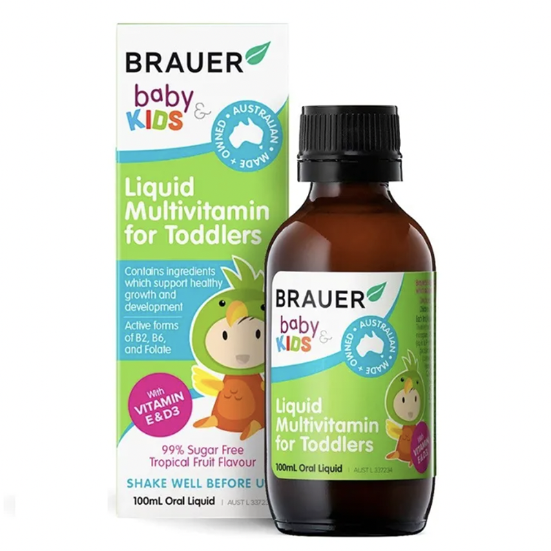 Brauer Kids Liquid Multivitamin 100ml