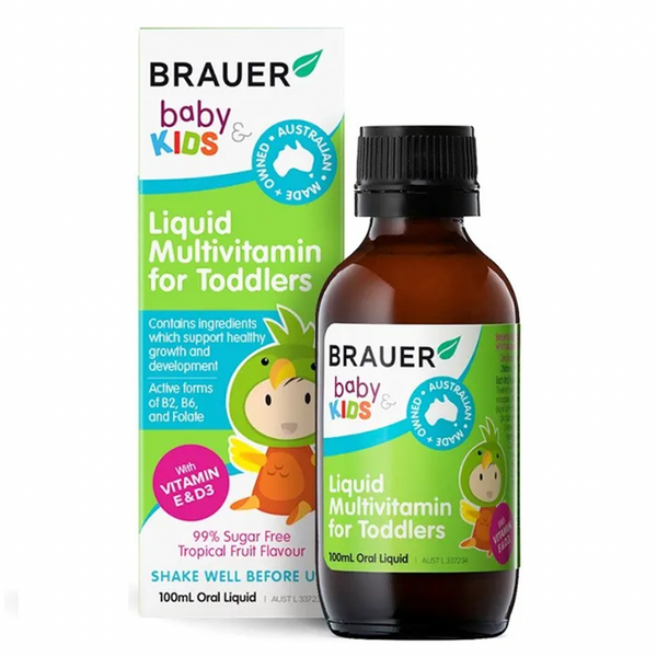 Brauer Kids Liquid Multivitamin 100ml
