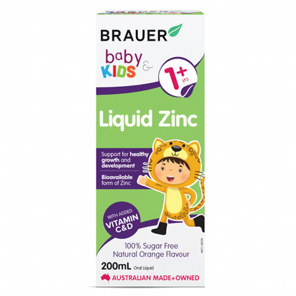 Brauer Kids Liquid Zinc 200ml
