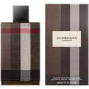 Burberry London eau de toilette with checkered design on bottle and box