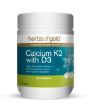 Herbs Of Gold Calcium K2 With D3 90tabs