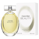 Calvin Klein Beauty perfume bottle and packaging on a white background