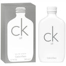 Calvin Klein CK All perfume bottle and packaging on a white background
