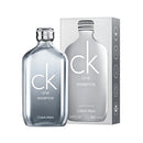 Calvin Klein CK One Essence perfume bottle and packaging on a white background
