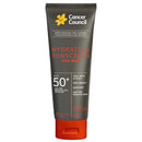 Cancer Council Hydrating Sunscreen for Men SPF50+ 100ml on a white background