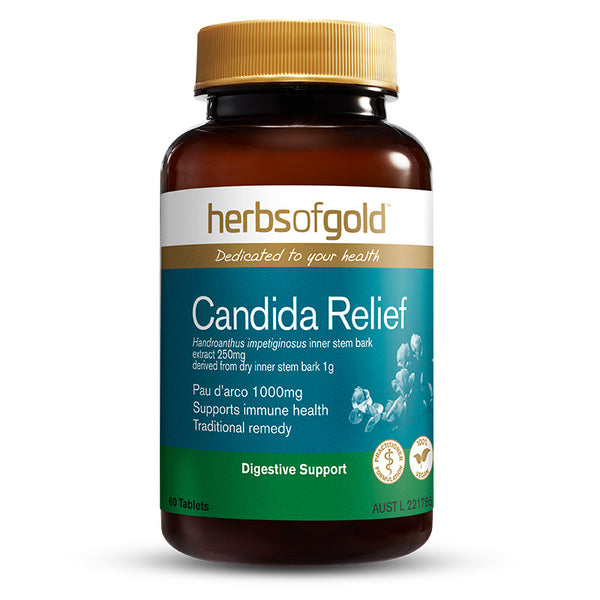Herbs Of Gold Candida Relief 60tabs