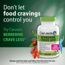 Carusos Berberine Crave Less - 42 Tablets
