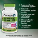 Carusos Berberine Crave Less - 42 Tablets