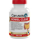 Carusos Bowel Clear Constipation Relief - 60 Tablets
