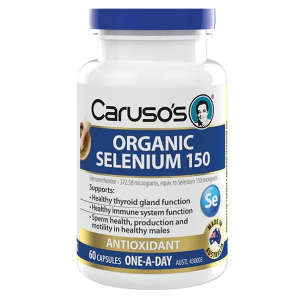 Caruso's Organic Selenium 150 60 Capsules