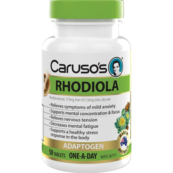 Caruso's Rhodiola 50 Tablets