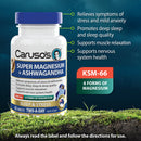 Carusos Super Magnesium + Ashwagandha - 42 Tablets