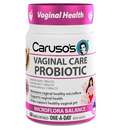 Caruso's Vaginal Care Probiotic container on a white background