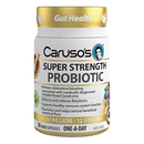 Caruso's Super Strength Probiotic bottle on a white background