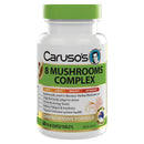 Carusos 8 Mushrooms Complex - 60 Film Coated Tablets on a white background