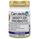 Carusos Anxiety Eze Probiotic - 60 Hard Capsules on a white background