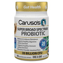 Carusos Super Broad Spectrum Probiotic - 60 Delayed Release Capsule on a white background