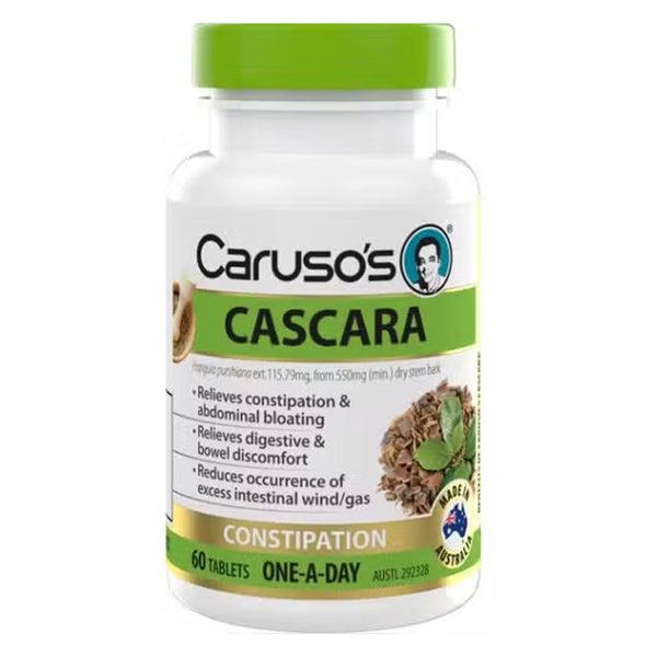 Caruso's Cascara 60 Tablets