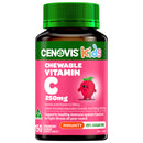 Cenovis Kids Chewable Vitamin C 250mg Strawberry Flavour - 150 Tablets