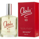 Revlon Charlie Red Eau de Toilette bottle and packaging on a white background
