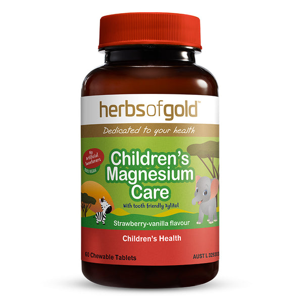 Herbs Of Gold Children's Magnesium Care (Chewable) 60tabs