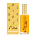 A bottle of Ciara 68ml Eau de Cologne by Revlon, with a yellow label featuring an illustration of a woman's face and the fragrance's name.